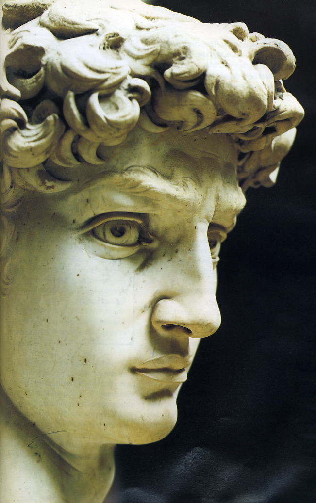 greek statue profile