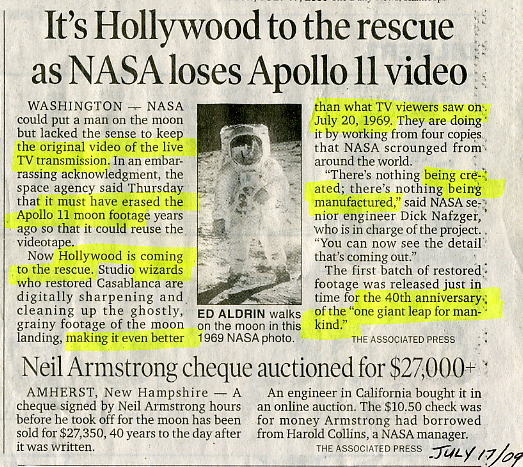 Moon Film Lost