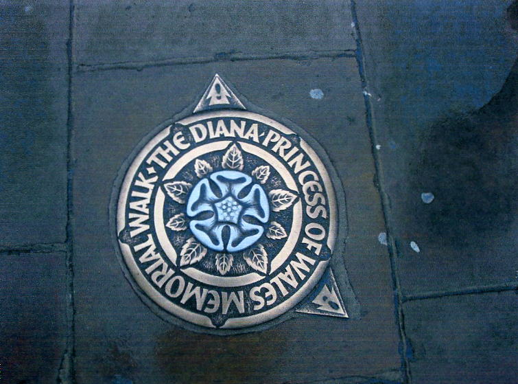 Diana Walk Plaque