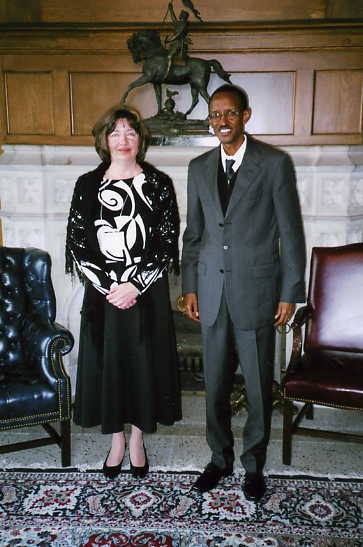 Kagame & Jackie Jura