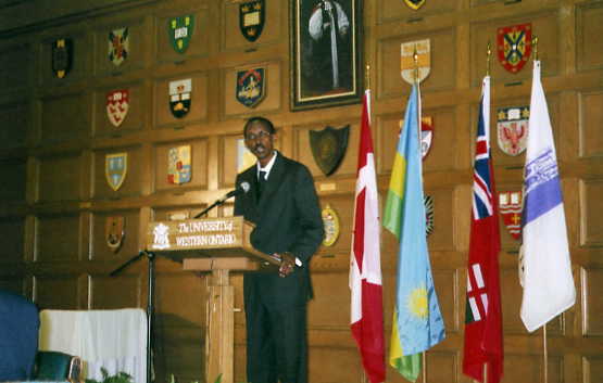 Kagame Podium GH