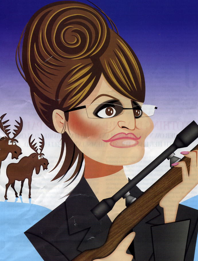 Palin Gun Moose
